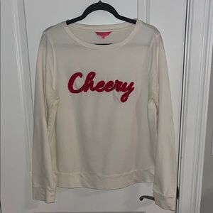 Lilly Pulitzer Cheery Cream Sweatshirt